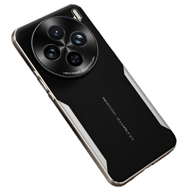vivox200s 携帯電話ケース x200Ultra 電気メッキパーソナライズされた超薄型落下防止プレーンレザー落下防止保護カバートレンドに適しています|undefined