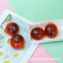 蜘蛛发泄球 万圣节发泄水球 库存现货 粘粘发泄软胶玩具