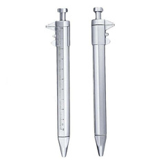Micrometer Pen 0-100mm Caliper Type Pen Advertisement Logo Stationery Supplies Measuring Tool