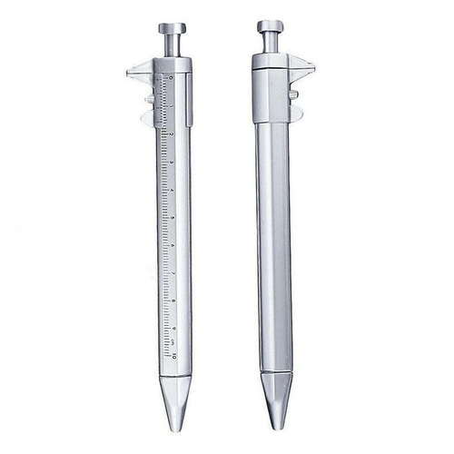Micrometer Pen 0-100mm Caliper Type Pen Advertisement Logo Stationery Supplies Measuring Tool