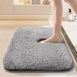 卫生间地垫浴室垫门口吸水卧室进门冬天洗澡脚垫可机洗厂跨境批发