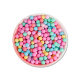 Macaron Frosted Beads Bright Face Non-Porous Small Round Beads DIY Cream Gum Candy Color Casserole Beads Plastic Beads Accessories