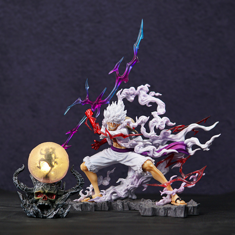 ワンピースフィギュアモデルルフィゾロエースロウサンジ人形フルセットアニメ誕生日ギフト装飾品人形|undefined