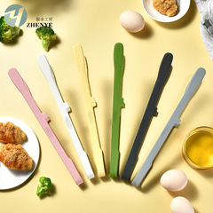 跨境热销硅胶食物夹食品夹子烤肉夹蛋糕面包夹冰夹烧烤夹厨房工具