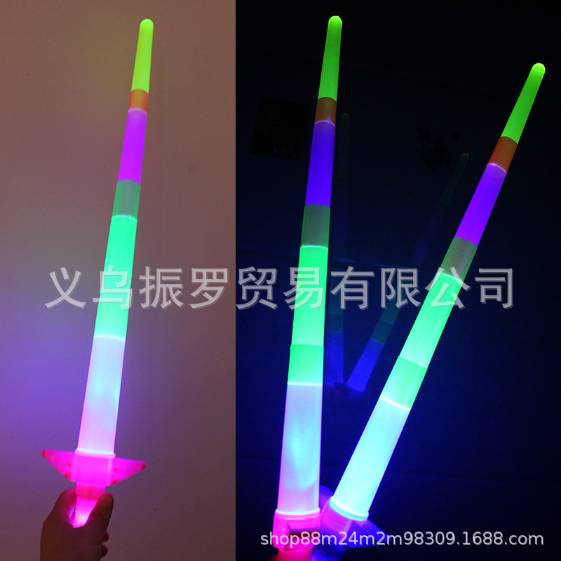 undefined3 Large Senior Glow Stick Shrink Glow Stick Cheer Flash stick Telescoping Copious wholesaleundefined