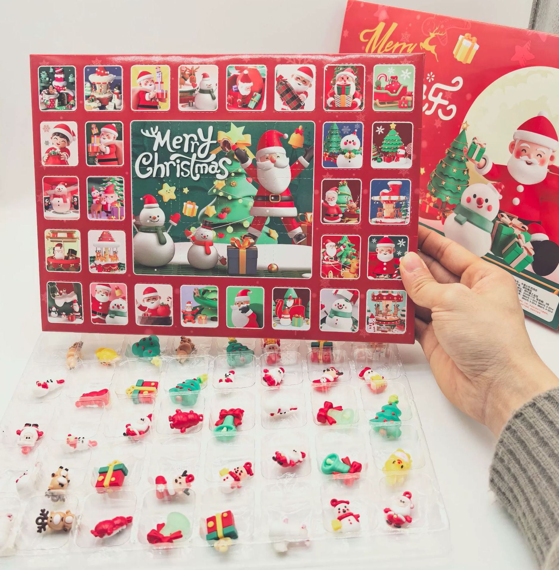 [컬러박스/풀소프트글루] 크리스마스 스타일/40홀