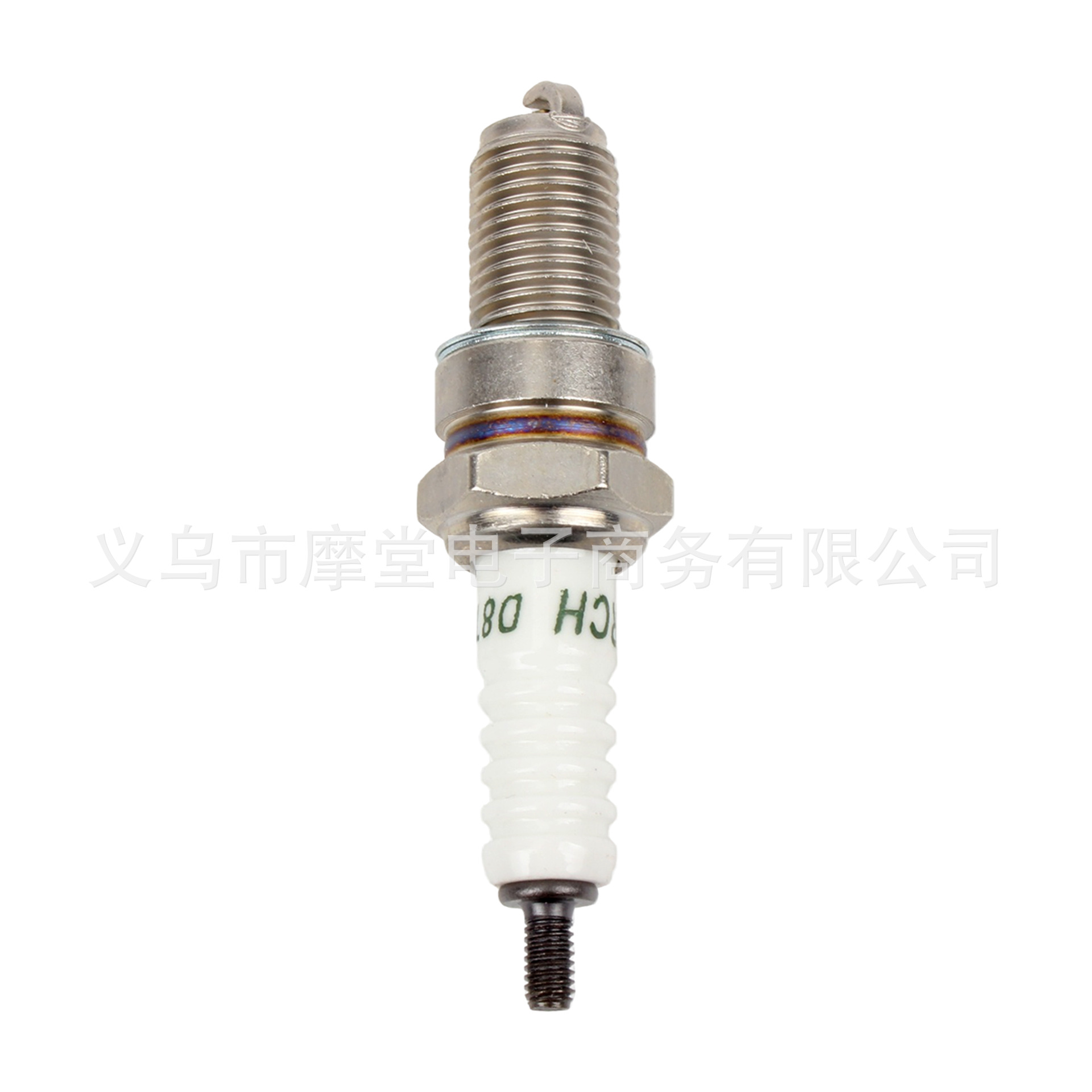 Motorcycle three-electrode spark plug D8TC CR8EI A7TC original factory universal for scooter, moped, and lawn mower modification