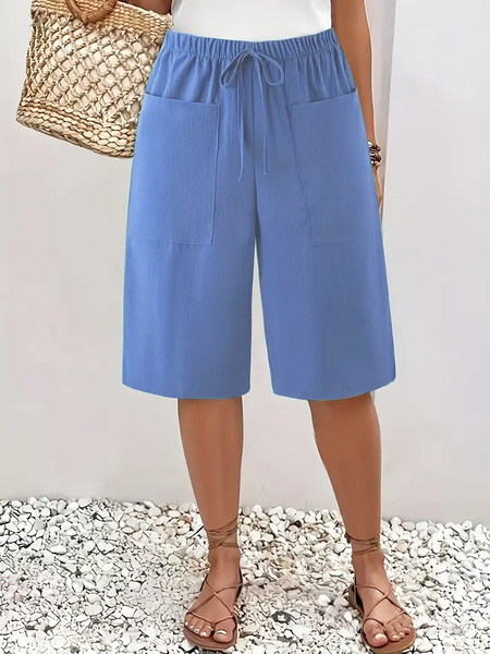 summer solid shorts