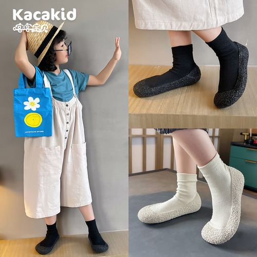 Kacakid multifunctional sports socks wholesale baby wear-resistant non-slip socks running luminous colorful children's shoes beach shoes