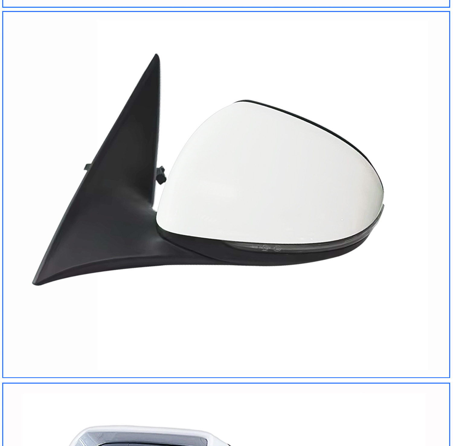 Suitable for Mercedes-Benz C-Class 10-25 Models W204 Reversing Mirror Assembly W205 Reflector Assembly W206 Rearview Mirror Assembly
