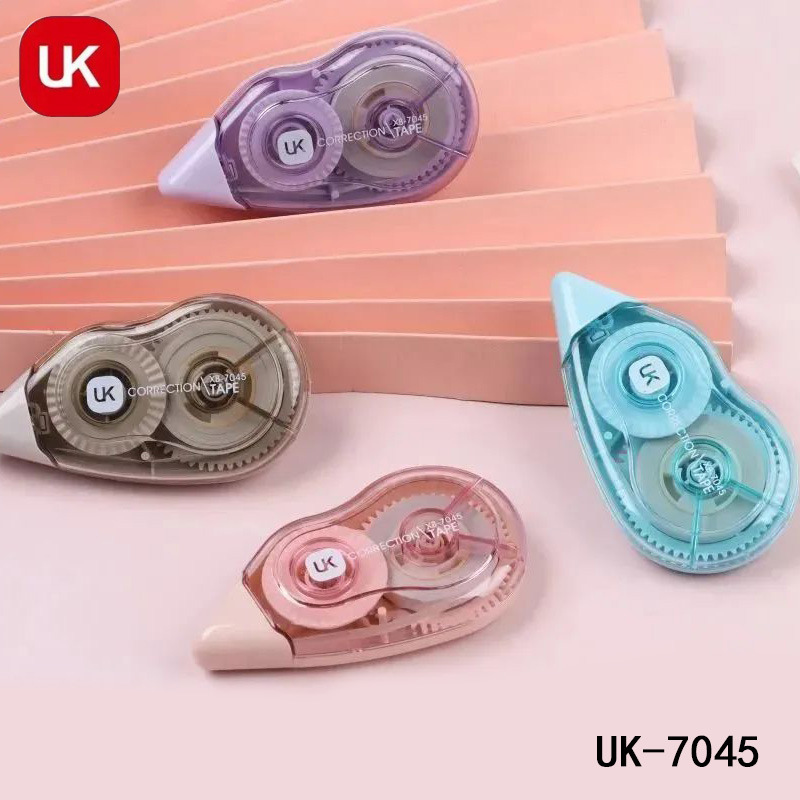Xueba UK Series 12 m Large Capacity Correction Tape Continuously Bring Students with Simple Correction Tape Office Correction Tape