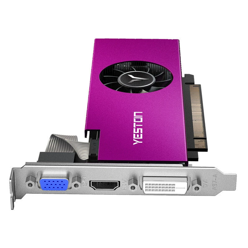Yeston настольная игровая дискретная видеокарта RX550-4G D5 LP XL5