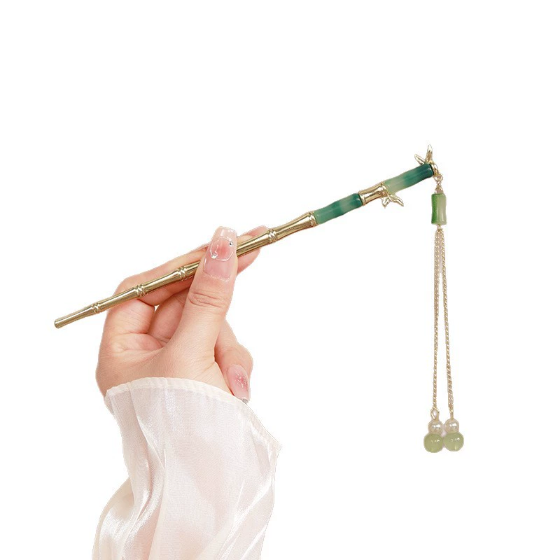 Hairpin Hanfu заколка для волос, орхидея цветочный декоративный аксессуар для волос, простая элегантная китайская стиль