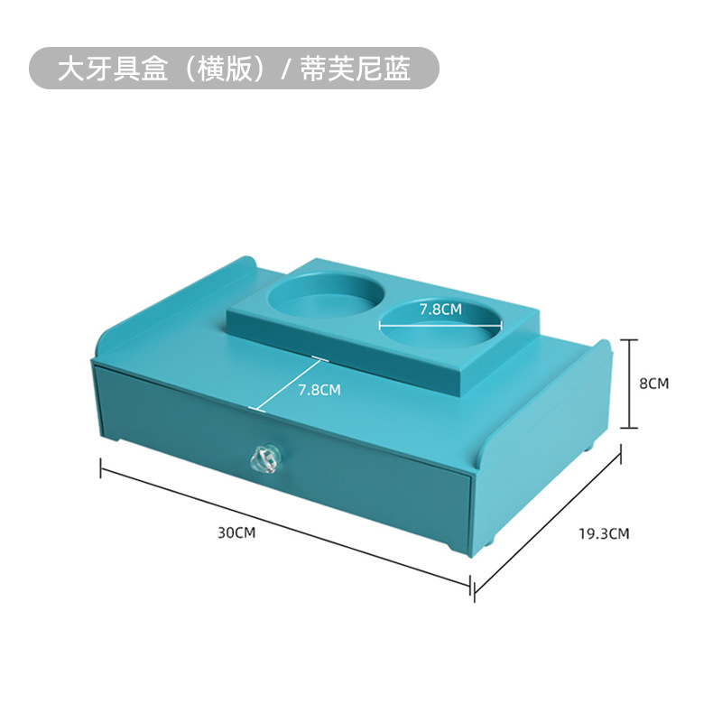 Hotel suministros al por mayor cepillo de dientes caja de almacenamiento artículos de tocador caja del cajón habitación de invitados hervidor bandeja caja de consumo fábrica en stock