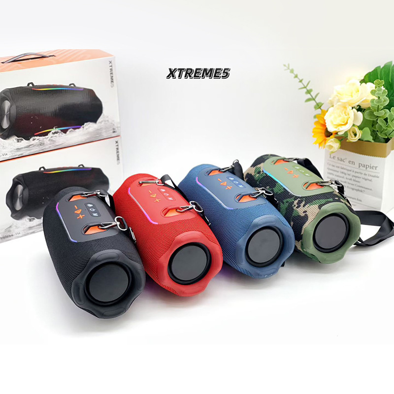 New Cross-border Model Xtreme5 War Drum 5th Generation Wireless Bluetooth Speaker Portable Outdoor With Shoulder Strap_voghion.com
