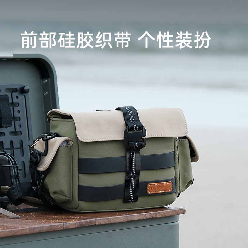 LOFREE 토스트 카메라 가방 여성 틈새 디자인 일본 남성과 여성 야외 숄더백 여행 휴대용