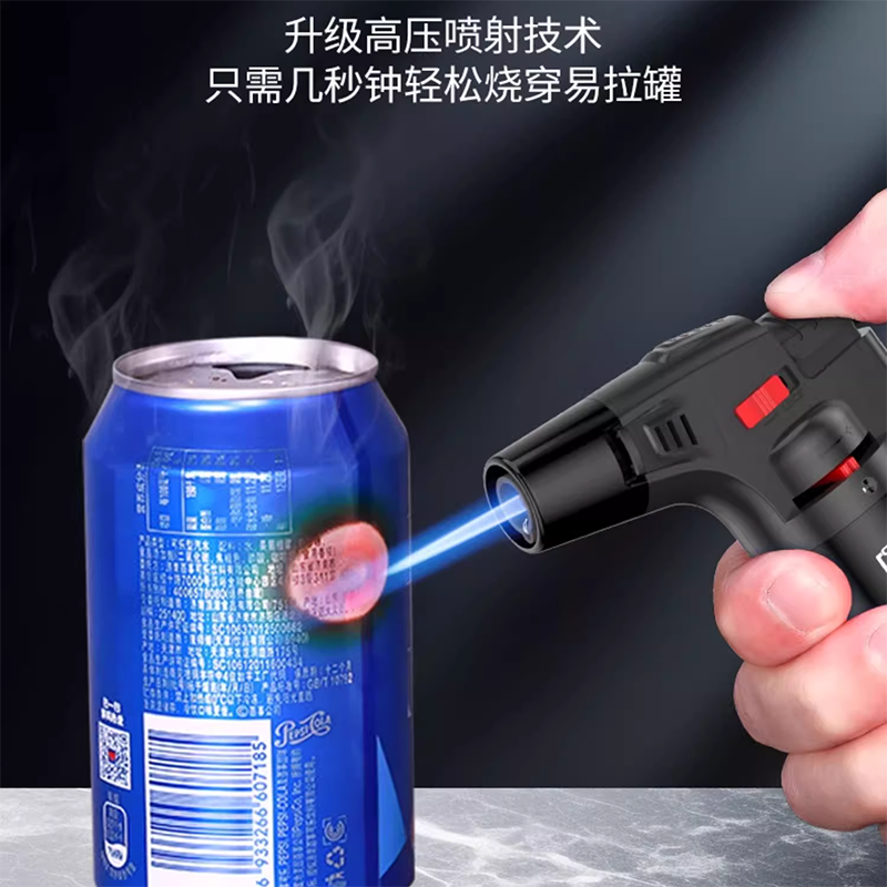 艾灸用防风打火机充气直冲喷枪高温手持小焊抢便携点火器跨境点烟|undefined