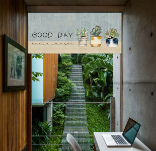 Simple Curtain Fabric Punch-free Installation Shading Velcro Adhesive Self-adhesive Small Window Children's Sunshade Insulation