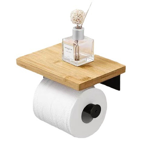Nordic industrial higiénico titular de papel higiénico de baño lateral de la planta del teléfono móvil estante decorativo titular de rollo de papel higiénico