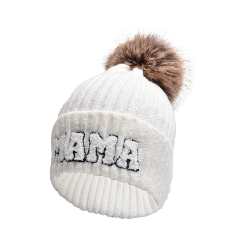 133g Weight Wool Cap Hats Type Holiday, Daily Occasion yarn Material Color Block Pattern Winter Season Women's Gender Pastoral, Simple Style Style Eaveless Rim Women's Pastoral Simple Style Color Block Eaveless Wool Cap 6