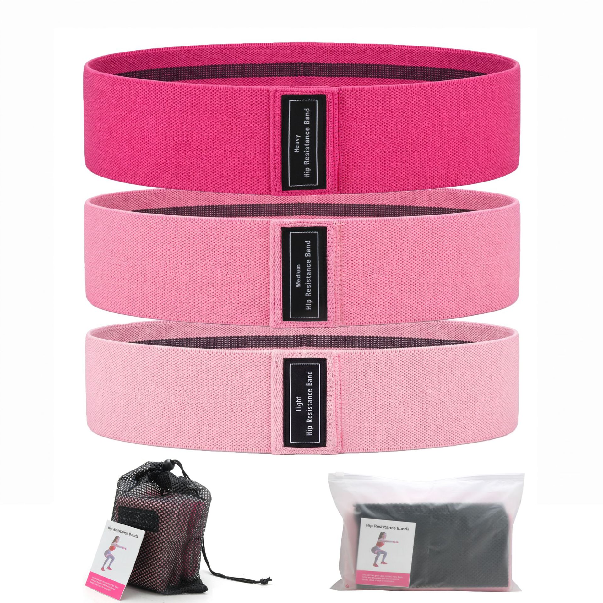 En stock círculo de resistencia banda de resistencia abuso de cadera círculo de cadera Squat fitness yoga stretch tensión banda fuente de fábrica