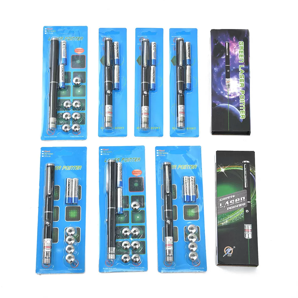 激光笔手电筒镭射灯极光指星笔绿光远射强光沙盘售楼处部射笔指示