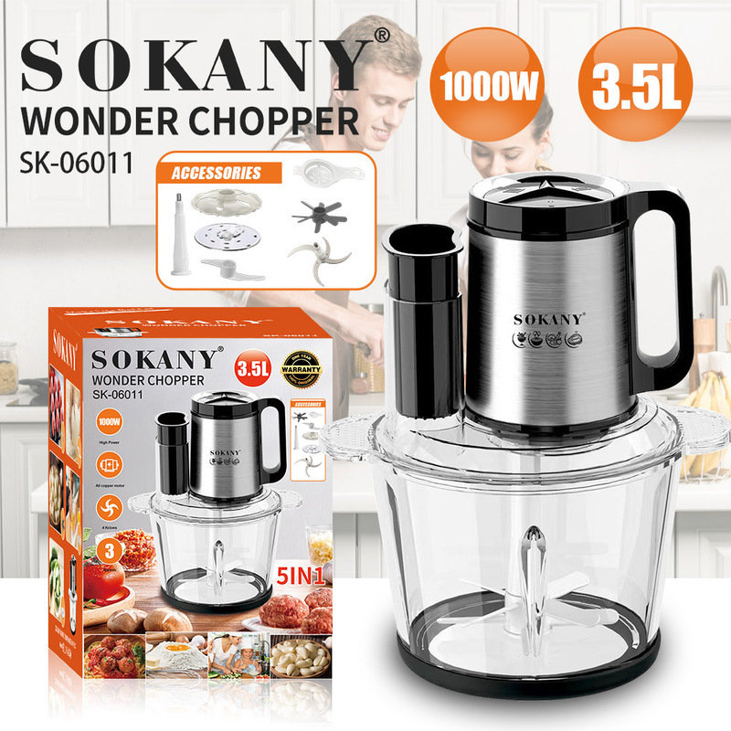輸出SOKANY06011ウインチ3.5L多機能野菜切り器スライス料理機ミキサー|undefined
