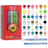 Set, acrylic, 36 colors