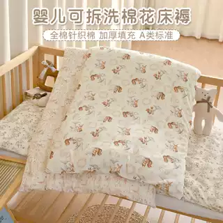 新生婴儿秋冬加厚褥子宝宝纯棉花床垫幼儿园儿童午睡铺被垫子