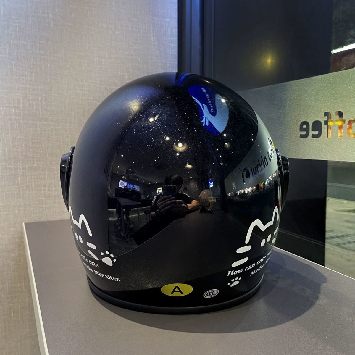 Winter Electric Motorcycle Helmet 3C Certified Cat Ear