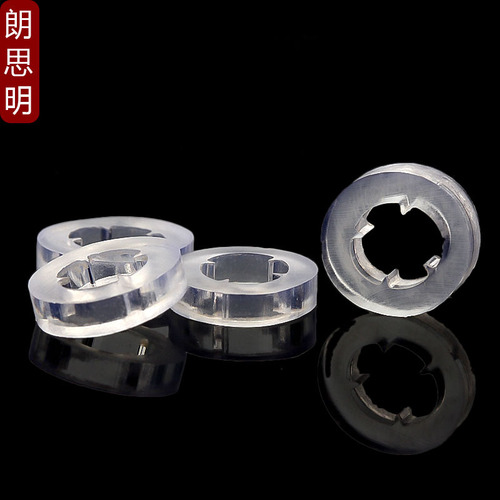 BB4C wholesale drill tail screw tailset screw washers waterproof plastic flat washers anti-slip plastic spacers