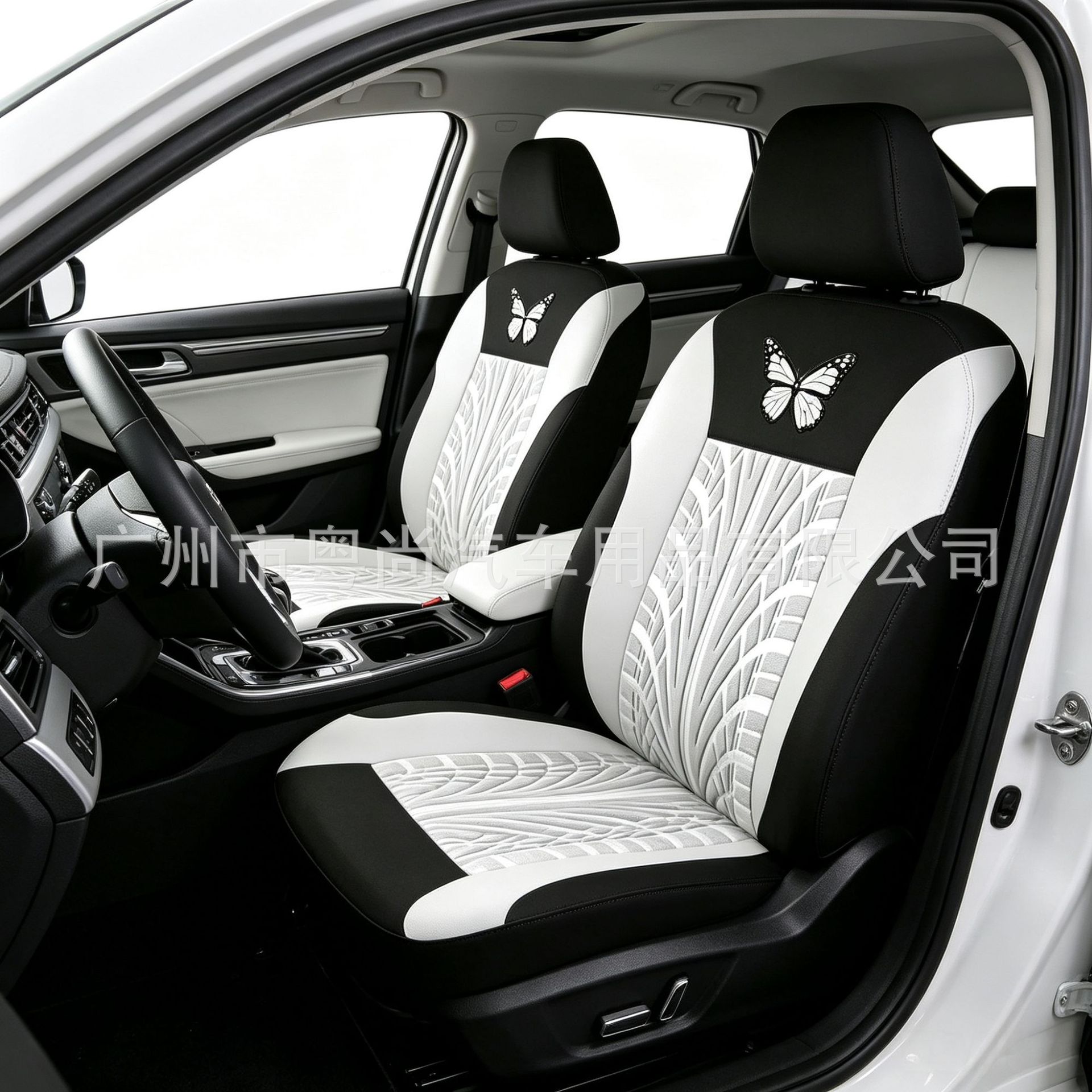 Car seat covers European and American tiktok butterfly press export Temu Amazon SHEIN manufacturer fabric seat covers