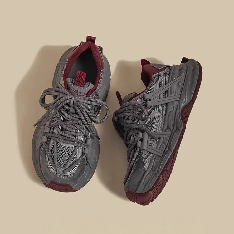 Cowhide Edition ~ Strap Black Thick-soled Torre Shoes Women's Autumn 2024 New Small 6CM Casual sneaker