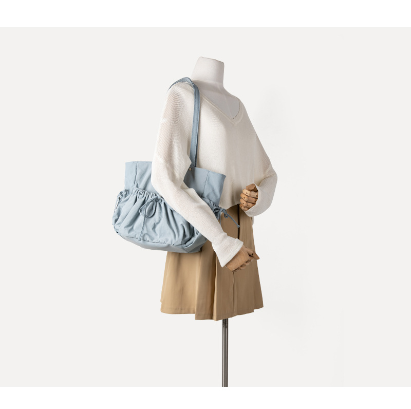 Nylon Shoulder Bag For Women, Casual Versatile Commuting Handbag_voghion.com
