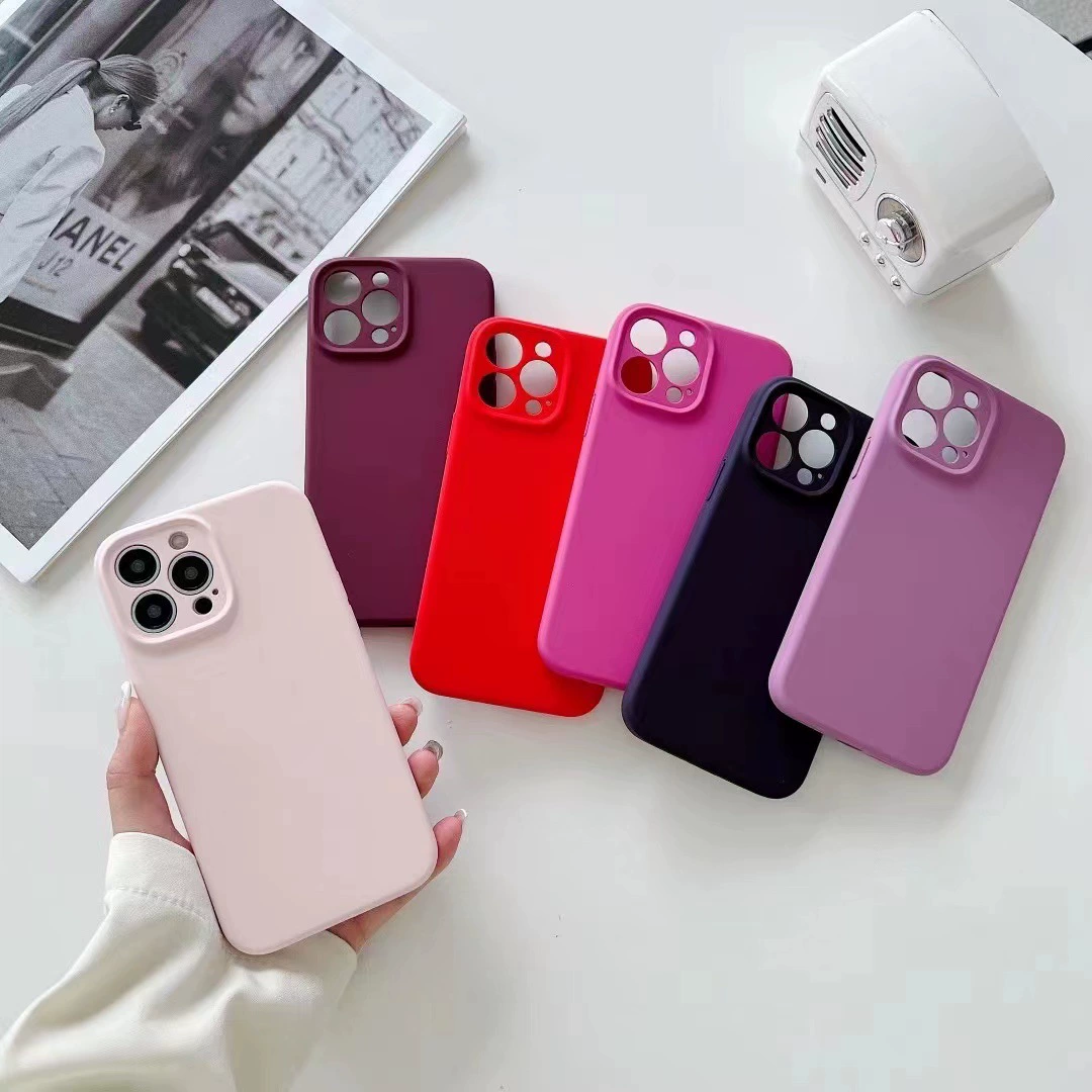 Apple, силиконовый чехол с совместимым объективом, защитный чехол Pro, 14 Pro Max, защита от падений