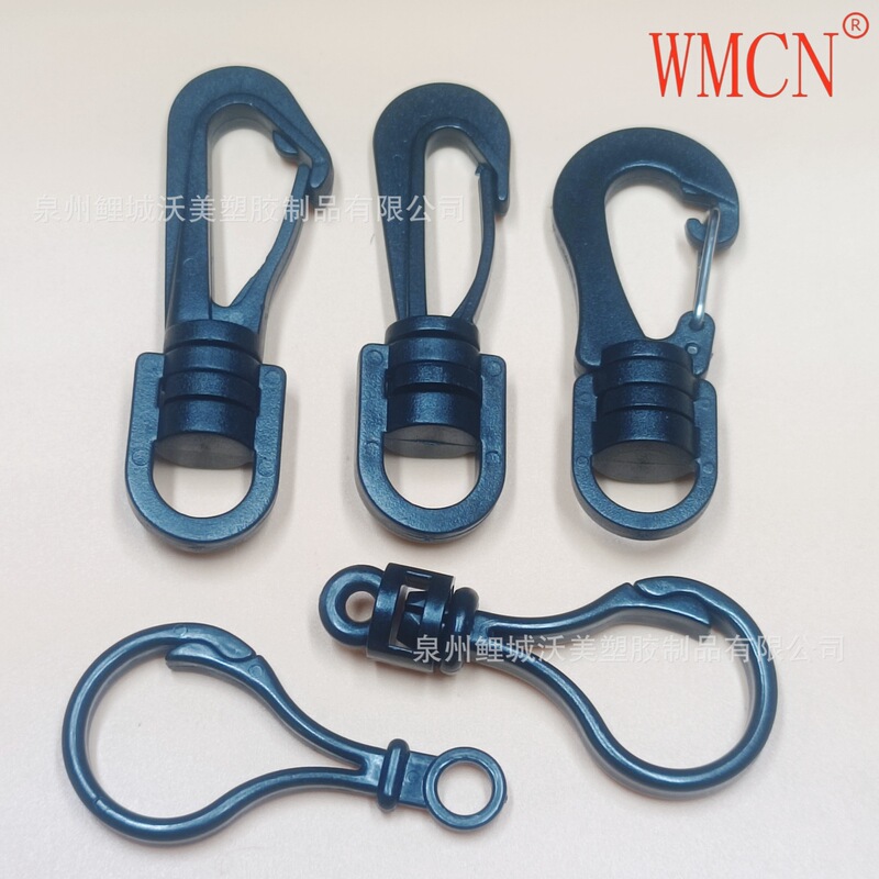 Source Manufacturer of Luggage P-Shaped Hook Clips, Outdoor Climbing Hook Clips, Doll Keychain Swivel Hooks, Small Plastic Hooks