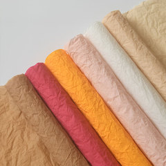 鮮花包裝紙蓬鬆立體蓬蓬雪奈紙鮮花資材花束包花紙原生手揉褶皺紙