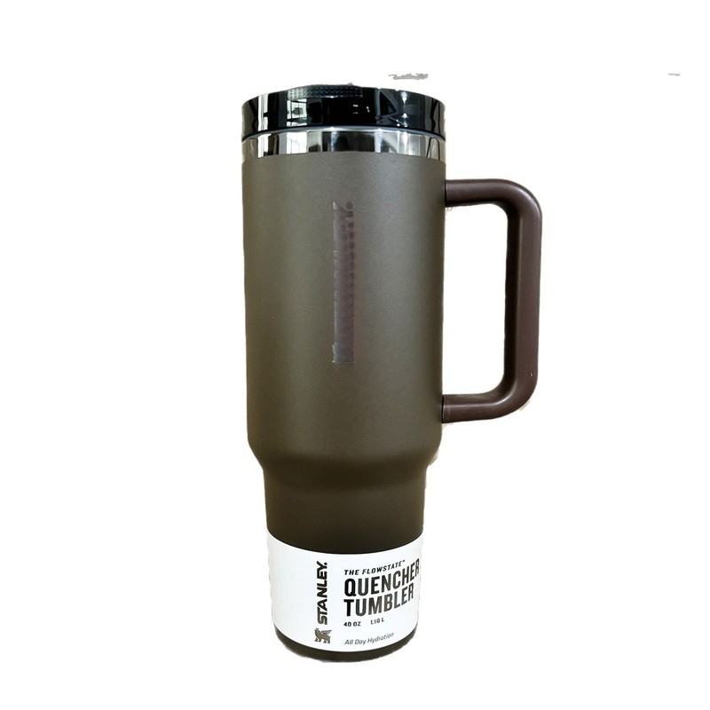 Amazon S*anley 40oz カラーカーカップ ハンドル付き 保温保冷 タイダイシリーズ アイスバーカップ 卸売 B|undefined