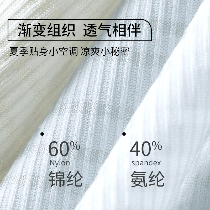 Las nalgas de melocotón de color degradado ultrafino de secado rápido, invisibles y sin costuras, las bragas de entrepierna antibacterianas de seda son refrescantes