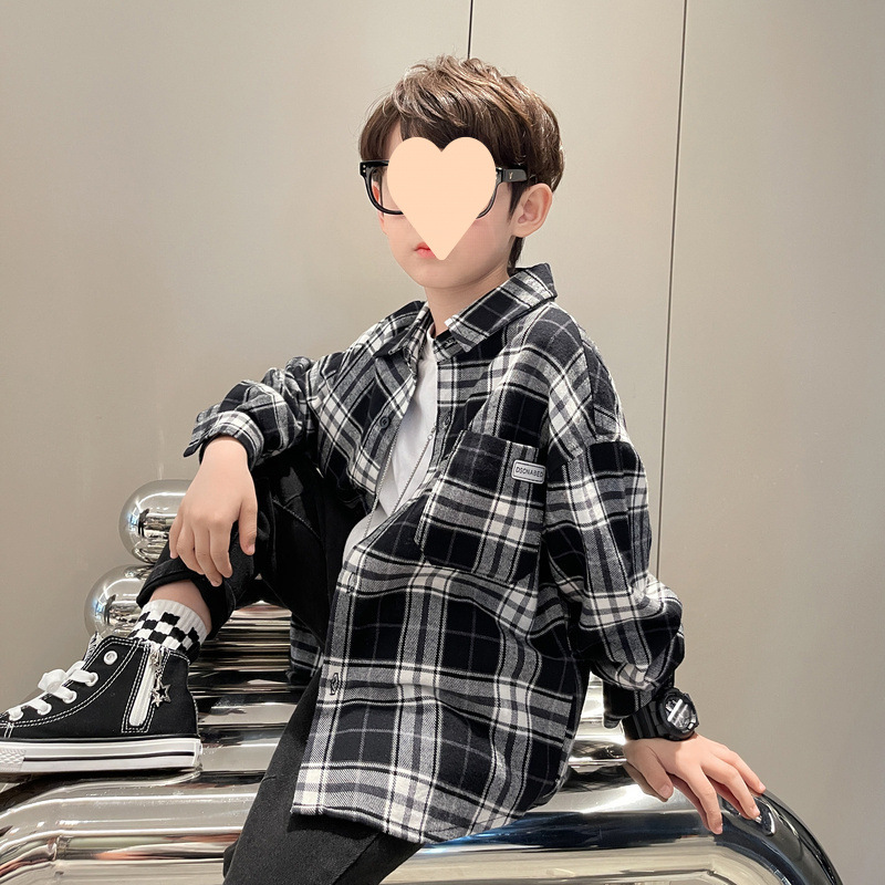 블랙 [신4색 체크무늬]