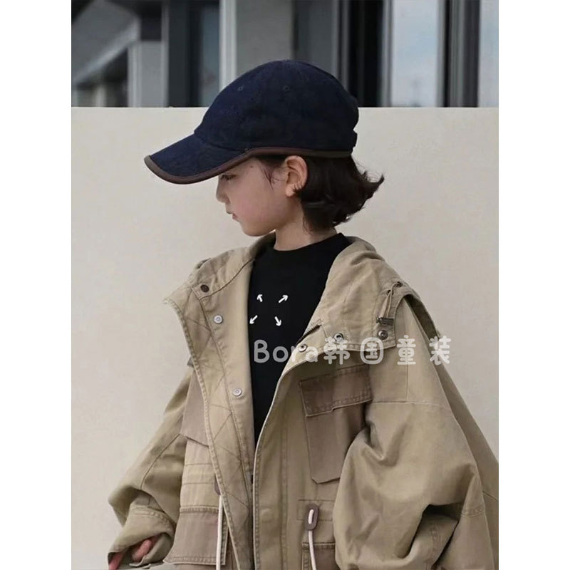 女童外套风衣秋装2025新款儿童工装长款大童女孩上衣宝宝休闲衣服|undefined