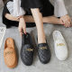 Baotou Half-slip Women's Outer Wear Spring & Fall 2024 New Internet Celebrity Slip-on Fashionable Lazy Shoes Versatile Beach Shoes Trendy