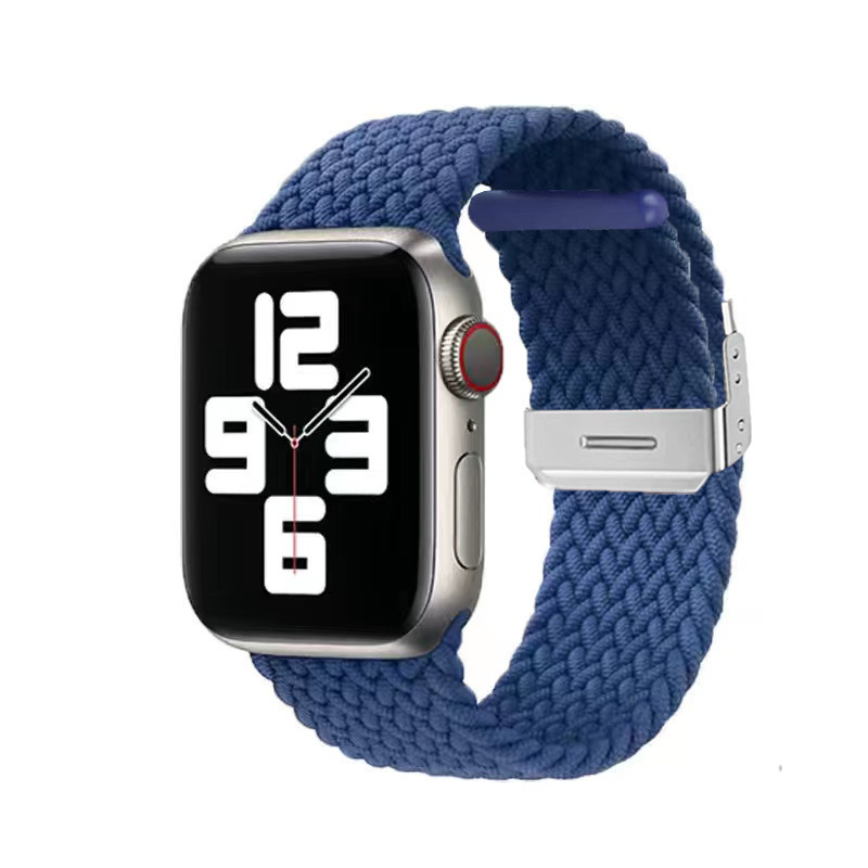 16g Weight Watch Strap Classification Nylon Material Grain Pattern Casual Style Casual Grain Watch Strap 5