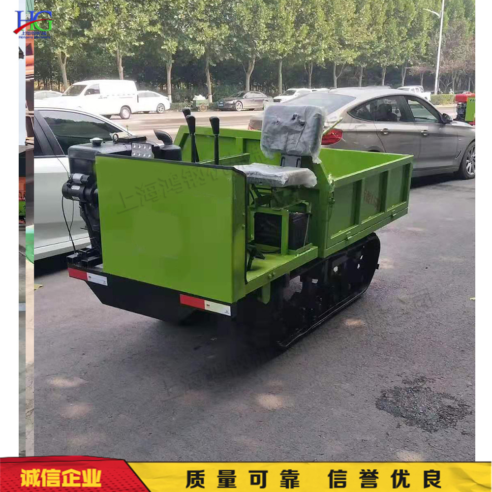 小型水田履带装运车 新型柴油履带运输车 农用工程全地形爬山虎