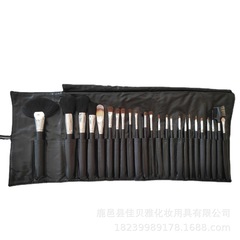 佳貝雅 工廠直銷 美妝工具化妝刷 粉底刷 羊毛便攜24支動物毛套刷