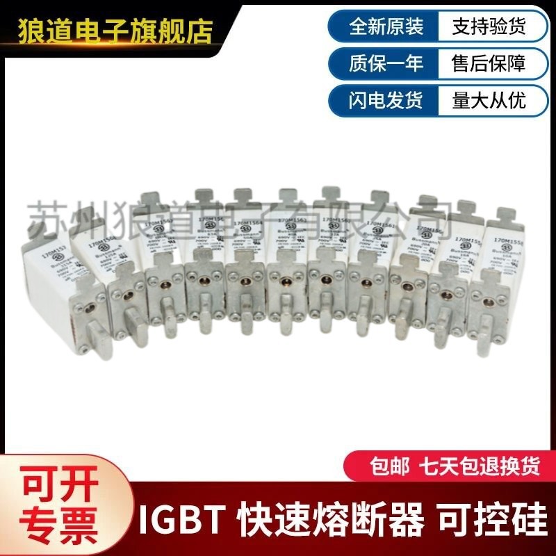 原装正品现货170M4802 170M4803 170M4804 170M4805巴斯曼熔断器