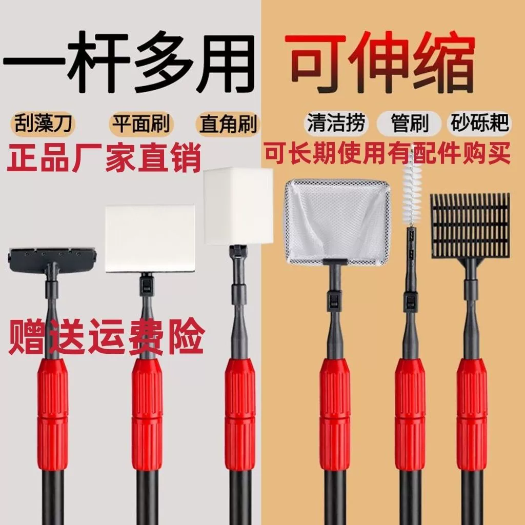 Aquarium, hygienic brush
