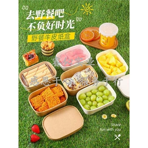 Фруктовая режущая весенняя тур на одном -время для пикника Light Food Box Sushi Outdoor Extaved Camp Box Box Box