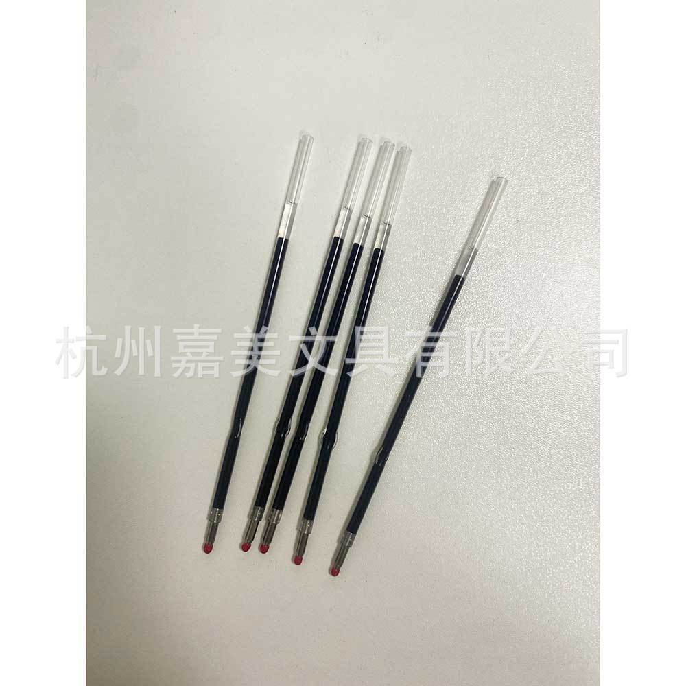 Custom-made stainless steel spring-head fine gel pen refills, small gel pen refills, 0.5mm