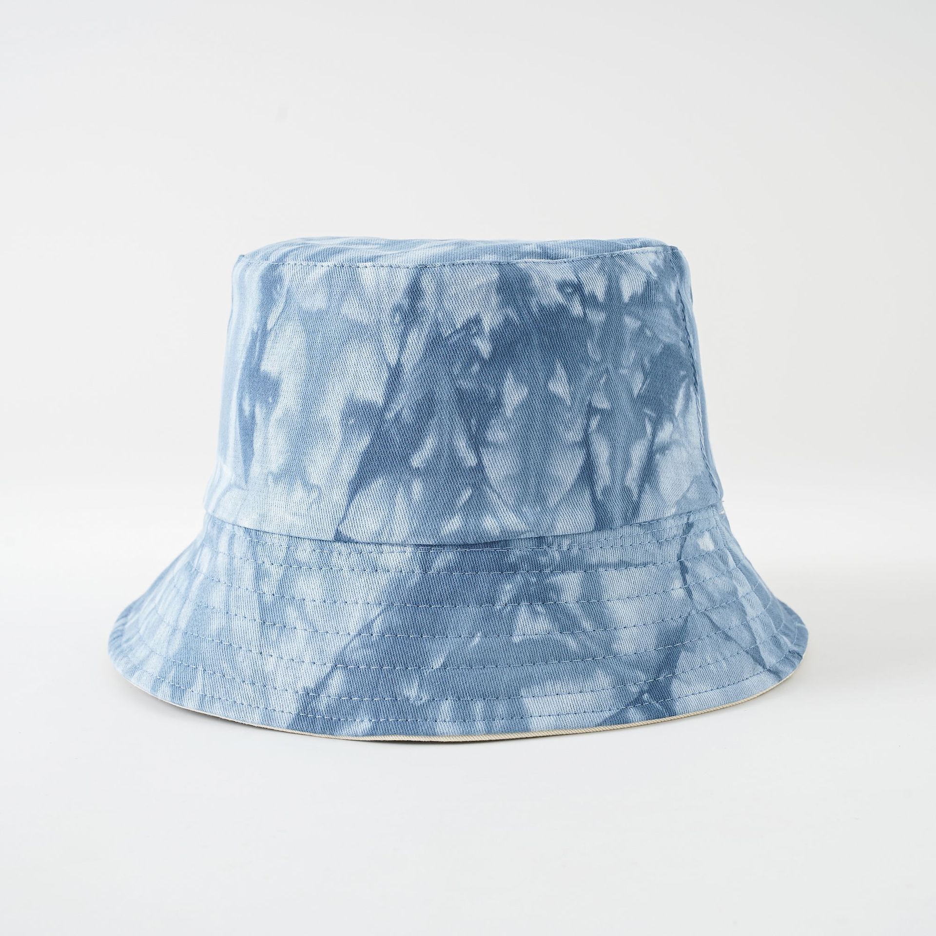 Nuevo sombrero de pescador teñido con lazo de moda para hombres y mujeres sombrero de lavabo a prueba de sol sombrero al aire libre para hombres y mujeres sombrero de pescador casual